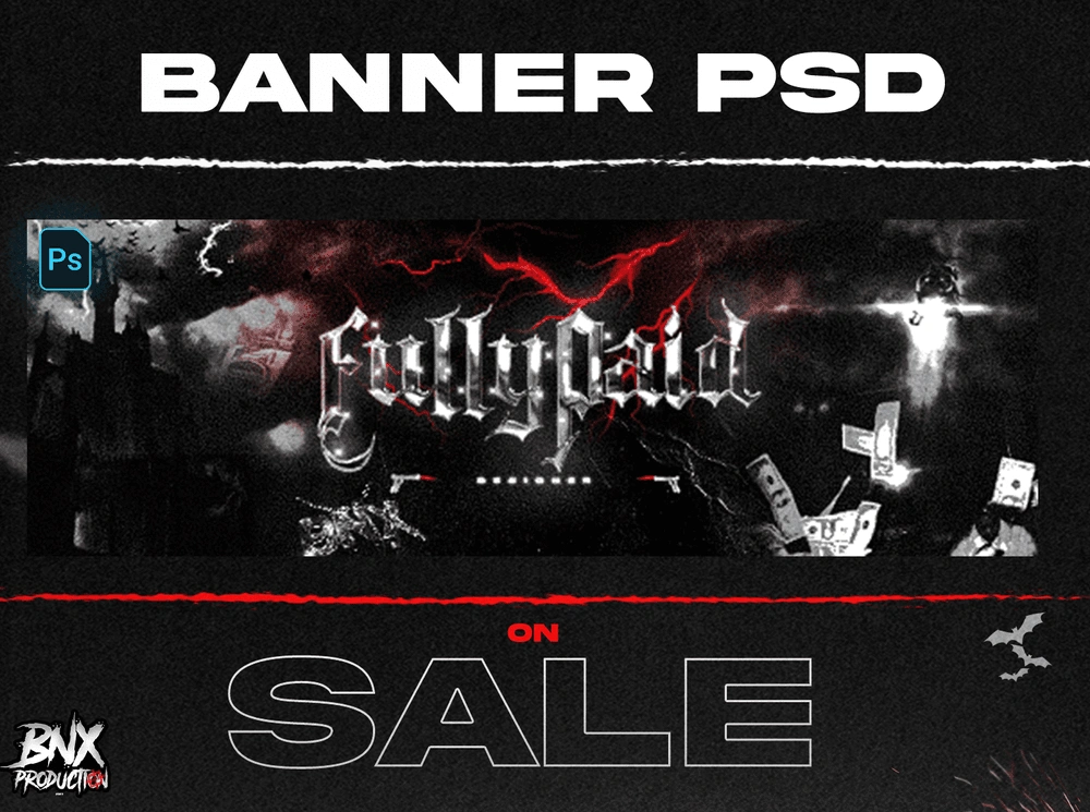 BNX BANNER PSD ( GRAVE HOOD )